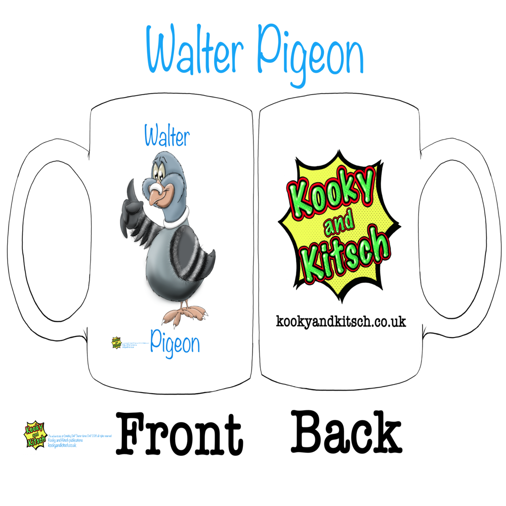 walter pigeon mug